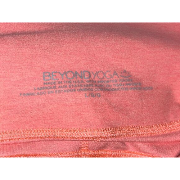 Beyond Yoga Women's High-Waisted Peach Leggings L - Picture 4 of 6